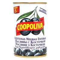 Coopoliva Ձիթապտուղ սև կորիզով  Ա314 300գ