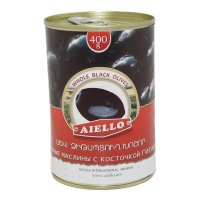 Aiello Ձիթապտուղ   սև  225գ